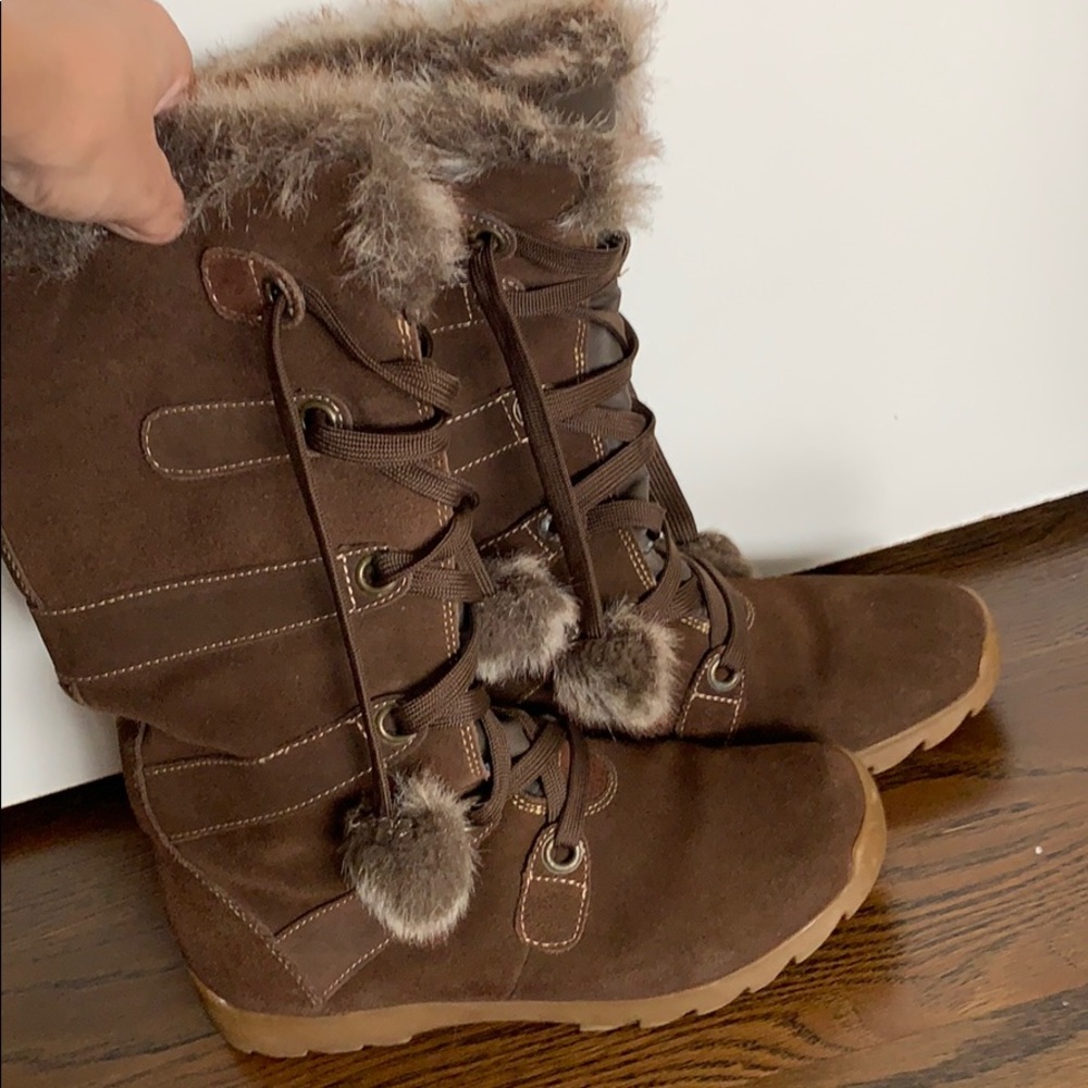 Sporto Waterproof brown boots size 10